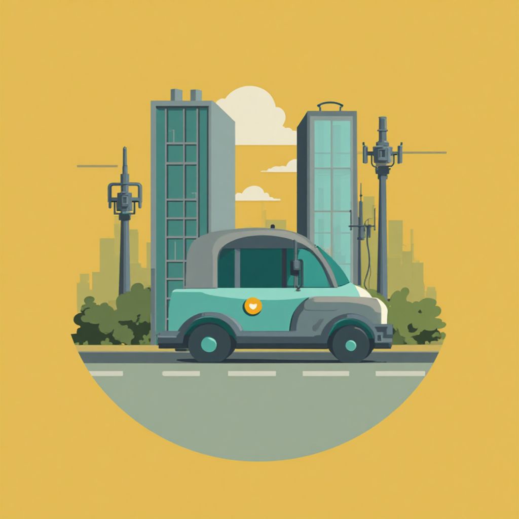 Logo de empresa de infraestructura de carga